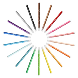 Kids Couleur Filzstifte 18er-Set (ab 5 Jahren) in der Gruppe Kids / Stifte für Kinder / Filzstifte für Kinder bei Pen Store (100252)