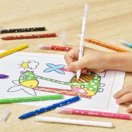 Kids Radierbare Filzstifte 12er-Set (ab 5 Jahren) in der Gruppe Kids / Stifte für Kinder / Filzstifte für Kinder bei Pen Store (100255)