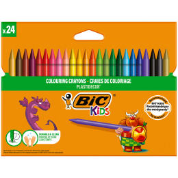 Kids Plastidecor Wachsmalkreiden 24er-Set (ab 3 Jahren) in der Gruppe Kids / Stifte für Kinder / Kreidestiften für Kinder bei Pen Store (100259)