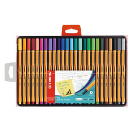 Point 88 Fineliner 25er-Pack in der Gruppe Stifte / Schreiben / Fineliner bei Pen Store (100271)