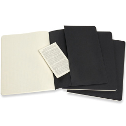 Cahier Notebook XL Black in der Gruppe Produktreihen / Moleskine Cahier Collection bei Pen Store (100325_r)