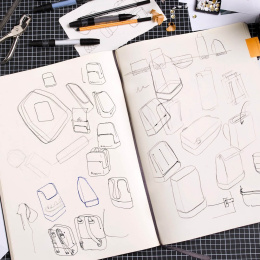 Sketchbook ART collection Notebook A3 Black in der Gruppe Papier & Blöcke / Künstlerblöcke / Skizzenbücher bei Pen Store (100384)