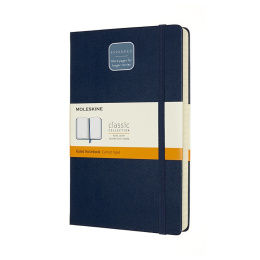 Classic Hard Cover Notebook Expanded Blue in der Gruppe Papier & Blöcke / Schreiben und Notizen / Notizbücher bei Pen Store (100430_r)