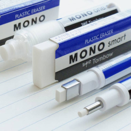 Mono Zero Radierstift Rechteckig Weiß in der Gruppe Stifte / Schreibwaren / Radiergummis bei Pen Store (100951)