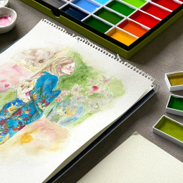 Gansai Tambi Akvarell 24er-Set in der Gruppe Künstlerbedarf / Künstlerfarben / Aquarell bei Pen Store (101077)