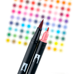 ABT Dual Brush Stift 12er-Set Pastel in der Gruppe Stifte / Künstlerstifte / Pinselstifte bei Pen Store (101094)