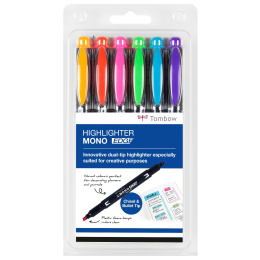 Highlighter MONO Edge 6er-Set in der Gruppe Stifte / Etikettierung und Büro / Textmarker bei Pen Store (101111)