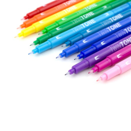 TwinTone Marker Rainbow 12er-Set in der Gruppe Stifte / Künstlerstifte / Marker bei Pen Store (101130)