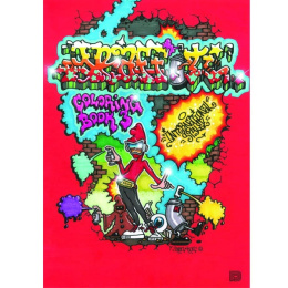 Graffiti Coloring Book 3 - International Styles in der Gruppe Basteln & Hobby / Bücher / Malbücher für Erwachsene bei Pen Store (101372)