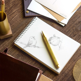 Classic Revolve Sketching Pencil 2 mm Brass in der Gruppe Stifte / Künstlerstifte / Skizzenstifte bei Pen Store (101378)