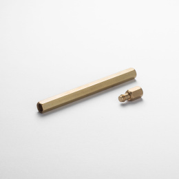 Classic Reflect Pencil lead box Brass in der Gruppe Künstlerbedarf / Künstlerzubehör / Aufbewahrung bei Pen Store (101379)