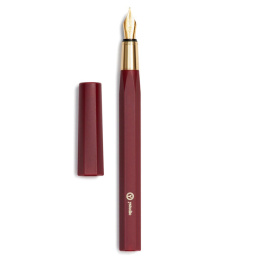 Füllfederhalter, Resin Rot in der Gruppe Stifte / Fine Writing / Füllfederhalter bei Pen Store (101386_r)