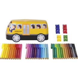 Filzstifte Connector 33er-Set Schulbus (ab 3 Jahren) in der Gruppe Kids / Stifte für Kinder / Filzstifte für Kinder bei Pen Store (101420)