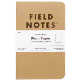 Memo Book Plain 3er-Pack in der Gruppe Papier & Blöcke / Schreiben und Notizen / Notizbücher bei Pen Store (101424)