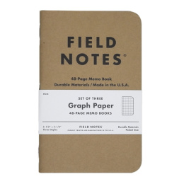 Memo Book Kariert 3er-Pack in der Gruppe Papier & Blöcke / Schreiben und Notizen / Notizbücher bei Pen Store (101425)
