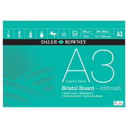 Bristol Board A3 in der Gruppe Papier & Blöcke / Künstlerblöcke / Zeichen- und Skizzenblöcke bei Pen Store (101454)