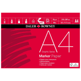 Marker Paper A4 in der Gruppe Papier & Blöcke / Künstlerblöcke / Zeichenblöcke bei Pen Store (101460)