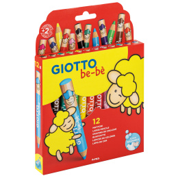 Be-bè Buntstifte 12er-Set (ab 2 Jahren) in der Gruppe Kids / Stifte für Kinder / Buntstifte für Kinder bei Pen Store (101597)