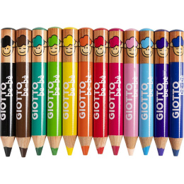 Be-bè Buntstifte 12er-Set (ab 2 Jahren) in der Gruppe Kids / Stifte für Kinder / Buntstifte für Kinder bei Pen Store (101597)