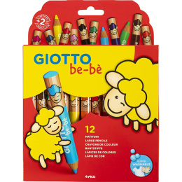 Be-bè Buntstifte 12er-Set (ab 2 Jahren) in der Gruppe Kids / Stifte für Kinder / Buntstifte für Kinder bei Pen Store (101597)