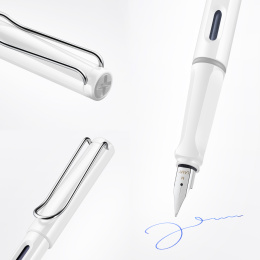 Safari Füllfederhalter White in der Gruppe Stifte / Fine Writing / Füllfederhalter bei Pen Store (101912_r)