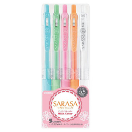 Sarasa Clip Milky 5er-Pack in der Gruppe Basteln & Hobby / Techniken / Bullet Journaling bei Pen Store (102199)