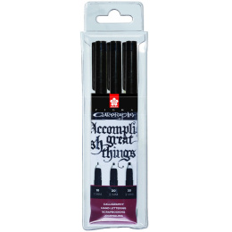 Calligrapher Pen 3er-Set in der Gruppe Basteln & Hobby / Kalligrafie / Kalligrafiestifte bei Pen Store (102297)