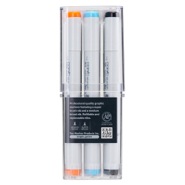 Sketch 12er-Set Basic in der Gruppe Stifte / Künstlerstifte / Marker bei Pen Store (103270)