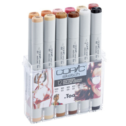Sketch 12er-Set Skin Tones in der Gruppe Stifte / Künstlerstifte / Marker bei Pen Store (103313)