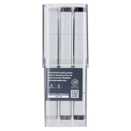 Classic 12er-Set Neutral Grey in der Gruppe Stifte / Künstlerstifte / Marker bei Pen Store (103319)