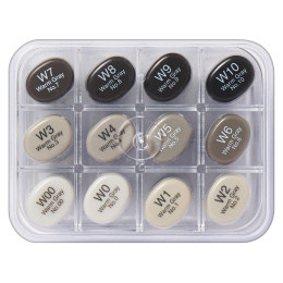Sketch 12er-Set Warm Grey in der Gruppe Stifte / Künstlerstifte / Marker bei Pen Store (103503)