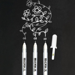 Gelly Roll Basic White Medium in der Gruppe Stifte / Schreiben / Gelschreiber bei Pen Store (103532)