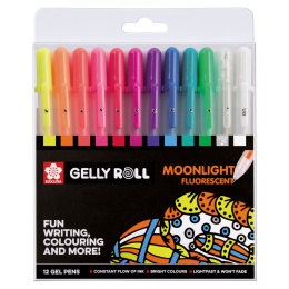 Gelly Roll Moonlight 12er-Pack in der Gruppe Stifte / Schreiben / Gelschreiber bei Pen Store (103555)