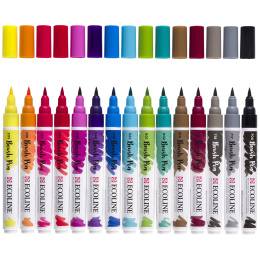 Ecoline Brush Pen 15er-Set in der Gruppe Stifte / Künstlerstifte / Pinselstifte bei Pen Store (103719)