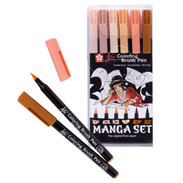 Koi Color Brush 6er-Set in der Gruppe Stifte / Künstlerstifte / Pinselstifte bei Pen Store (103846)