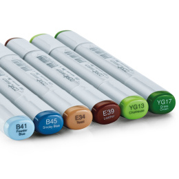 Sketch 6er-Pack Earth Essentials in der Gruppe Stifte / Künstlerstifte / Marker bei Pen Store (103861)