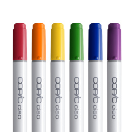 Ciao 6er-Pack Primary in der Gruppe Stifte / Künstlerstifte / Marker bei Pen Store (103865)