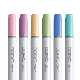 Ciao 6er-Pack Pastels in der Gruppe Stifte / Künstlerstifte / Marker bei Pen Store (103867)