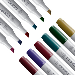 Ciao 6er-Pack Jewel Tones in der Gruppe Stifte / Künstlerstifte / Marker bei Pen Store (103870)