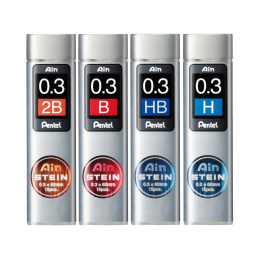 AIN Mine 0,3 15er-Pack in der Gruppe Stifte / Schreibwaren / Bleistiftminen bei Pen Store (104430_r)