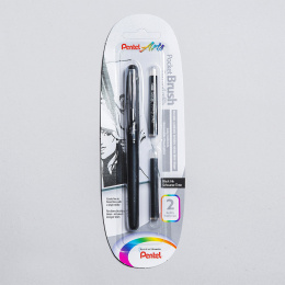 Pocket Brush Pen Set Black in der Gruppe Stifte / Schreibwaren / Patronen und Nachfüllpatronen bei Pen Store (104522)