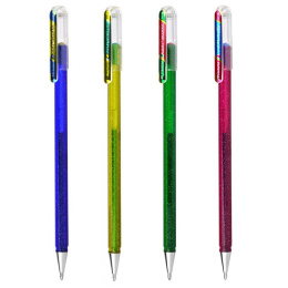 Dual Metallic Hybrid Gel Pen Limited Edition Yellow + Metallic Green in der Gruppe Stifte / Schreiben / Gelschreiber bei Pen Store (104632)