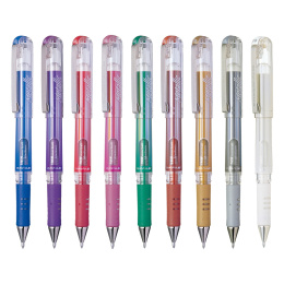 Hybrid Gel Grip DX Metallic Metallic Purple in der Gruppe Stifte / Schreiben / Gelschreiber bei Pen Store (104644)