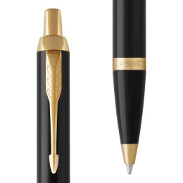 IM Black/Gold Kugelschreiber in der Gruppe Stifte / Fine Writing / Kugelschreiber bei Pen Store (104669)