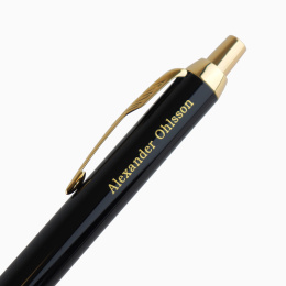 IM Black/Gold Kugelschreiber in der Gruppe Stifte / Fine Writing / Kugelschreiber bei Pen Store (104669)