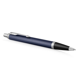 IM Matte Blue/Chrome Kugelschreiber in der Gruppe Stifte / Fine Writing / Kugelschreiber bei Pen Store (104672)