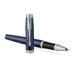IM Matte Blue/Chrome Tintenroller in der Gruppe Stifte / Fine Writing / Tintenroller bei Pen Store (104674)