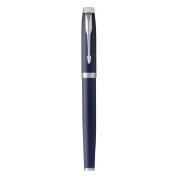 IM Matte Blue/Chrome Tintenroller in der Gruppe Stifte / Fine Writing / Tintenroller bei Pen Store (104674)