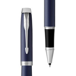 IM Matte Blue/Chrome Tintenroller in der Gruppe Stifte / Fine Writing / Tintenroller bei Pen Store (104674)