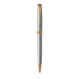 Sonnet Steel/Gold Kugelschreiber in der Gruppe Stifte / Fine Writing / Kugelschreiber bei Pen Store (104699)